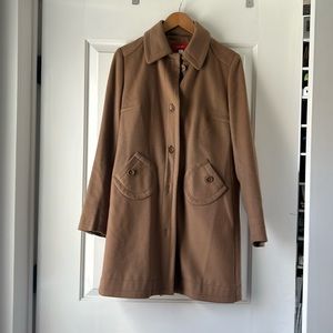 Barney’s co-op camel coat size 10